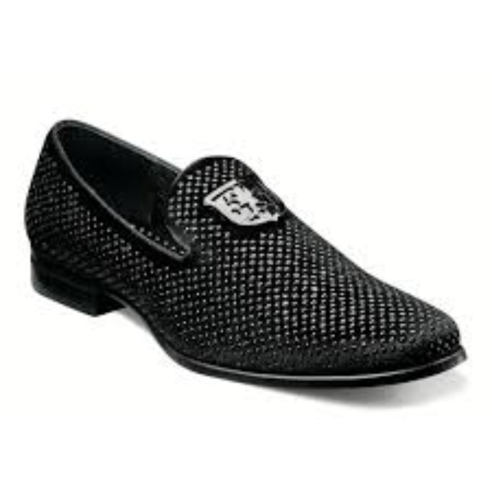 Stacy Adams Black Loafers